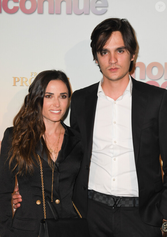 Capucine Anav et son compagnon Alain-Fabien Delon - Avant-première du film "Mon Inconnue" au cinéma UGC Normandie à Paris le 1er avril 2019. © Coadic Guirec/Bestimage