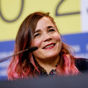 Blanche Gardin en conférence de presse pour le film "Effacez l'historique" lors de la 70ème édition du festival international du film de Berlin (La Berlinale 2020), le 29 février 2020.