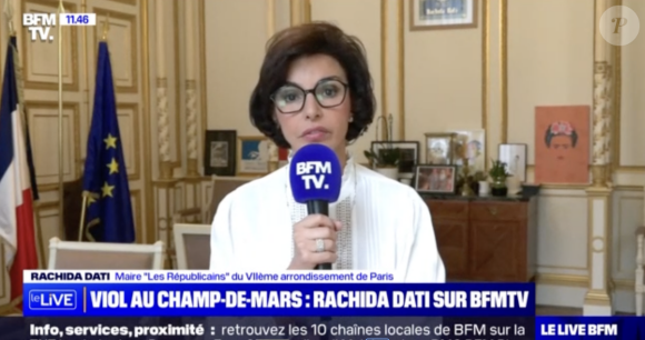 Rachida Dati sur BFMTV.