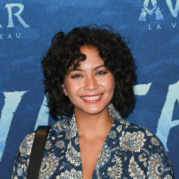 Vaimalama Chaves (Miss France 2019) à la première du film "Avatar: La Voie de l'Eau" au cinéma Le Grand Rex à Paris, le 13 décembre 2022. © Guirec Coadic/Bestimage
