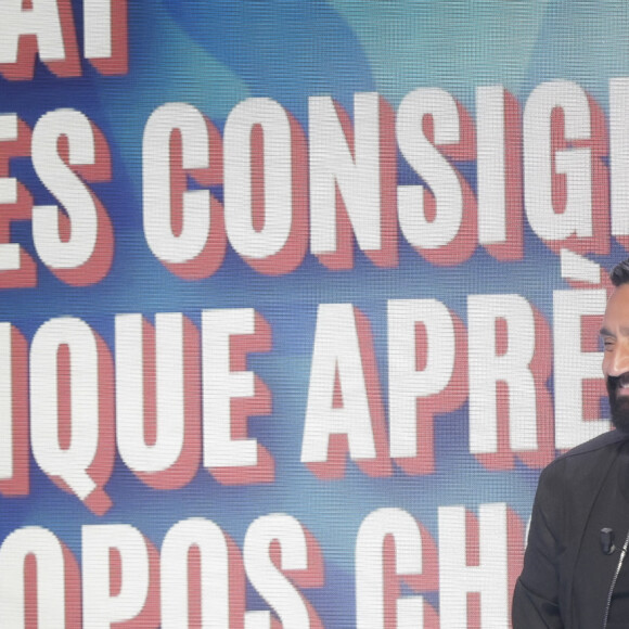 Exclusif - Cyril Hanouna - Enregistrement de l'émission "TPMP (Touche Pas à Mon Poste)", présentée par C.Hanouna et diffusée en direct sur C8 le 24 avril 2023 © Jack Tribeca / Bestimage 