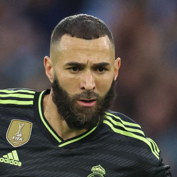Karim Benzema - Manchester City s'impose face au Real Madrid (4 - 0) en demi-finales retour de la Ligue des champions, le 17 mai 2023. © New Images / Panoramic / Bestimage 