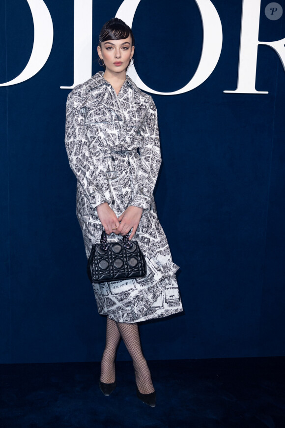 Modèle confirmée, la jeune femme de 18 ans est également comédienne.
Deva Cassel - Photocall du défilé Christian Dior prêt-à-porter automne-hiver lors de la Fashion Week de Paris (PFW), au jardin des Tuileries à Paris. © Olivier Borde/Bestimage