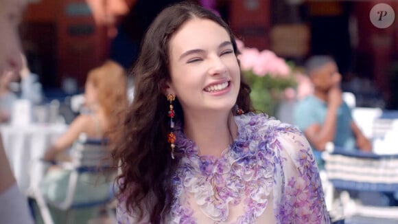 Deva Cassel, la fille de M.Bellucci et V.Cassel, égérie de la campagne du parfum "Dolce Lily" de Dolce & Gabbana. Milan. Le 22 mai 2022.