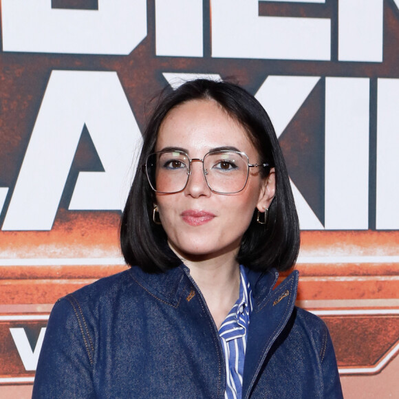 Agathe Auproux - Avant-première du film "Gardiens de la galaxie épisode 3" au Gaumont Disney village à Chessy, France, le 22 avril 2023. © Christophe Clovis / Guirec Coadic / Bestimage