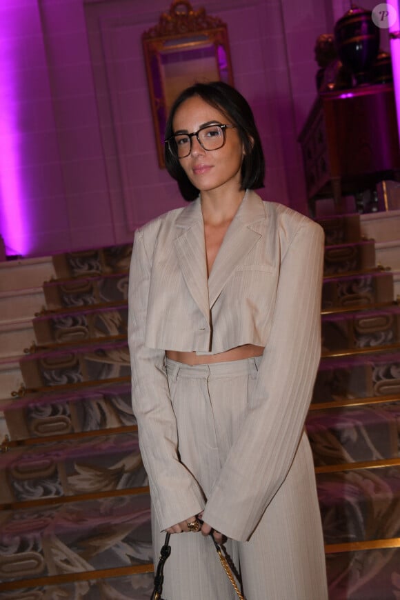 Agathe Auproux - Soirée du Grand Dîner "Trophée Forbes" au Four Seasons Hôtel George V Paris le 30 septembre 2022. © Coadic Guirec - Rachid Bellak / Bestimage