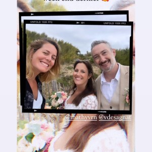La photographe Laura Yel'pa, vue dans "Koh-Lanta" cette année, a aussi publié des images dans sa story Instagram.
Vincent Desagnat immortalisé à son mariage avec Mathilde Vernon.