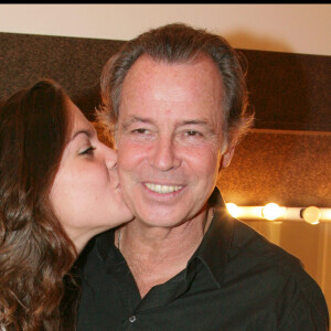 Michel Leeb et sa fille Elsa - 30 ans de carrière de Michel Leeb au Palais des Congrès.