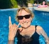 ... dont cette photo très rock de sa maman à la piscine
Carla Bruni a partagé une photo de sa maman Marisa lors de vacances en Grèce. Août 2023.