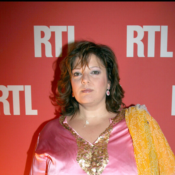 Laurence Boccolini - Soirée exceptionnelle RTL à la Tour Eiffel, pour les 30 ans de l'émission 'Les Grosses Têtes'.