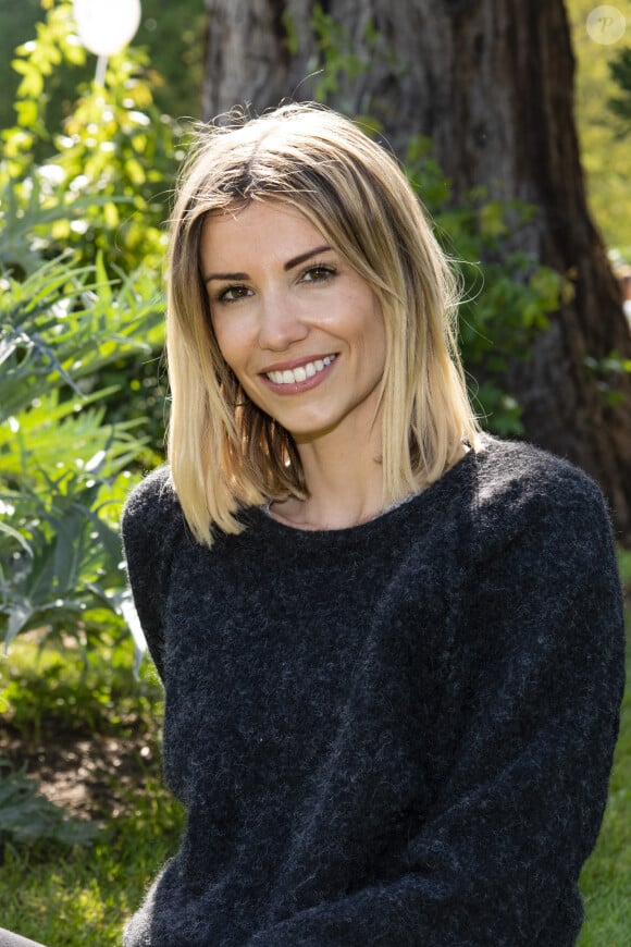 Exclusif - Alexandra Rosenfeld (Miss France 2006) lors de la 3ème édition de la chasse aux oeufs de Pâques organisé par le comité du Faubourg Saint-Honoré en partenariat avec la Maison Dalloyau au jardin des Champs-Elysées, à Paris, France, le 17 avril 2019.