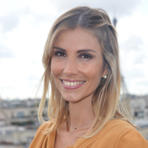 Alexandra Rosenfeld - Conférence de presse de l'association "Les bonnes fées" à Paris avec le comité Miss France à Paris, le 03 septembre 2015.