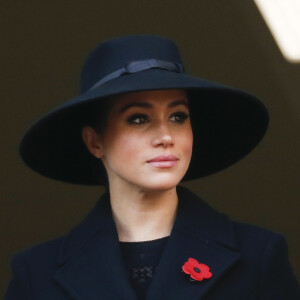 Meghan Markle, duchesse de Sussex - La famille royale d'Angleterre lors du National Service of Remembrance à Londres, le 10 novembre 2019.