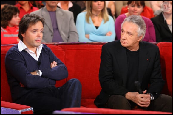 Michel Sardou et Romain Sardou . © Guillaume Gaffiot/bestimage © Guillaume Gaffiot/bestimage