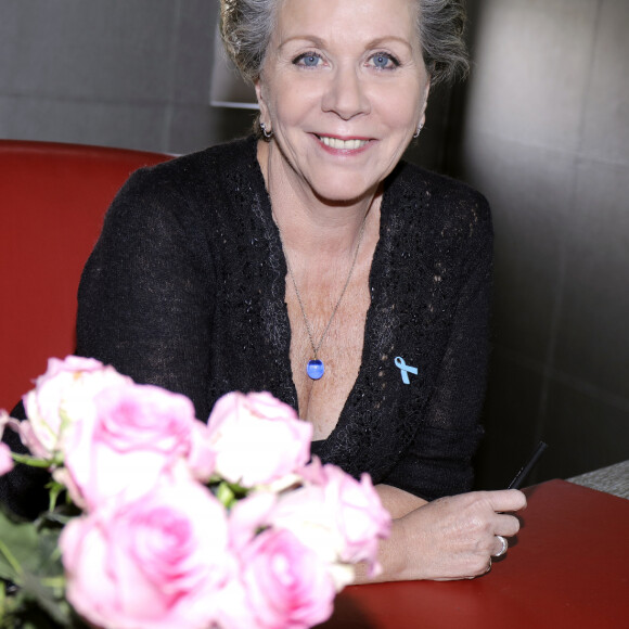 Portrait de Françoise Laborde à Paris le 5 novembre 2015.