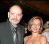 Ils avaient joué ensemble dans le film "Mille Millièmes, fantaisie immobilière" en 2002 avant de tomber dans les bras l'un de l'autre.
Jean-Pierre Darroussin et sa femme Valérie Stroh - Arrivées à la 33e cérémonie des César 2008 au Théâtre du Châtelet.