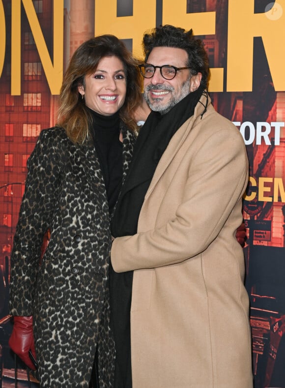 Caroline Ithurbide et son compagnon Polo Anid - Avant-première du film "Mon héroïne" au cinéma UGC Normandie à Paris le 12 décembre 2022. © Coadic Guirec/Bestimage