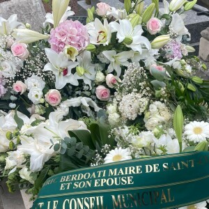 Entre autres confidences, on apprent que la dame au chapeau n'était malheureusement pas en bonne santé...
Des photos de la tombe de Geneviève de Fontenay au cimetière parisien d'Ivry-sur-Seine