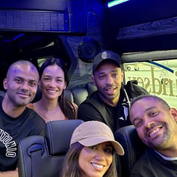 Tony Parker et Alizé Lim se sont ensuite envolés pour un moment historique pour le Français
