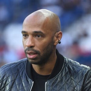 Thierry Henry - Match de football en ligue 1 Uber Eats entre le PSG et Monaco (1-1) au Parc des Princes à Paris le 28 aout 2022. © Giancarlo Gorassini/Bestimage