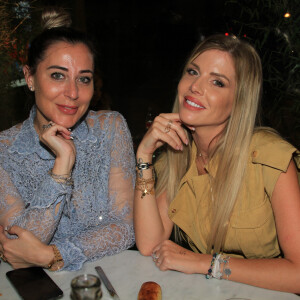 Exclusif - Magali Berdah, Jessica Thivenin - Dîner au restaurant cacher "Le Shkoun" à Paris le 24 juin 2022. © Philippe Baldini/Bestimage 