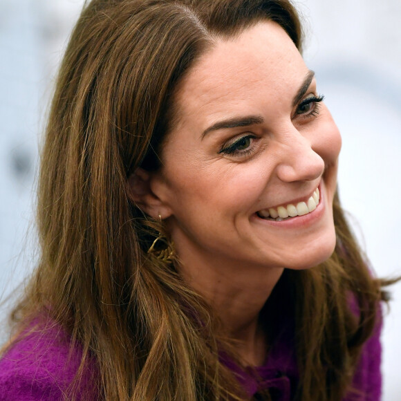 Kate Middleton, marraine des hôpitaux pour enfants d'Est-Anglie, visite le nouvel hôpital de l'organisme de bienfaisance " The Nook " le vendredi 15 novembre, à Norwich dans le Norfolk.