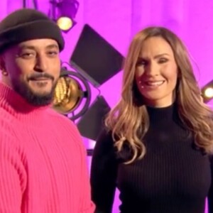 Slimane et Vitaa dans "The Voice Kids" (TF1)