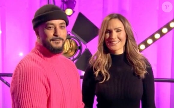 Slimane et Vitaa dans "The Voice Kids" (TF1)
