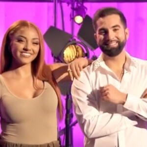 Kendji Girac et Wejdene dans "The Voice Kids" (TF1)