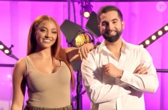 Kendji Girac et Wejdene dans "The Voice Kids" (TF1)