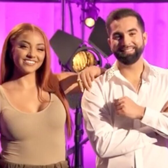 Kendji Girac et Wejdene dans "The Voice Kids" (TF1)
