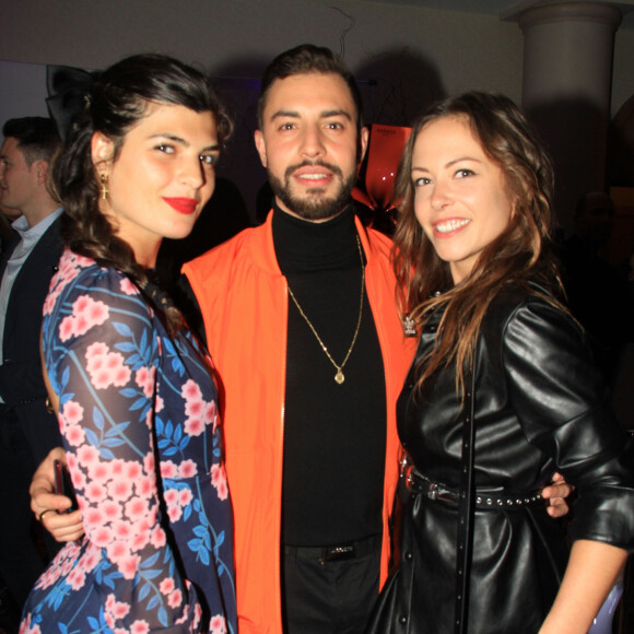 Héloïse Valli, Marwan Berreni et Dounia Coesens - People à la soirée "Le grand dîner" à l'Hôtel Marriott à Paris. Le 22 janvier 2020 © Baldini / Bestimage