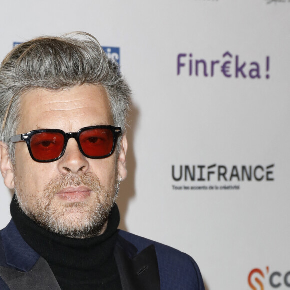 Benjamin Biolay au photocall de la 28ème Cérémonie des Lumières de la presse internationale au Forum des Images à Paris le 16 janvier 2023. © Marc Ausset-Lacroix / Pierre Perusseau / Bestimage 