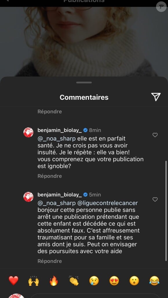 "C'est affreusement traumatisant", a-t-il écrit.
Benjamin Biolay s'est vivement énervé sur Instagram.