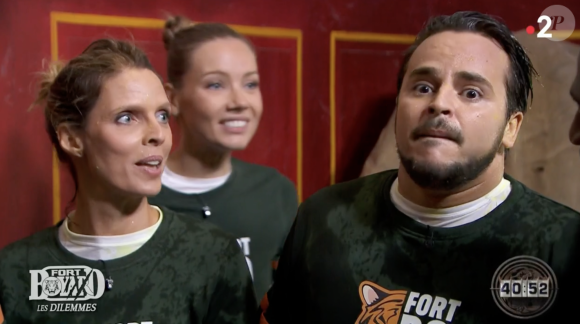 Yanis Marshall chute lourdement dans "Fort Boyard", France 2