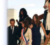 L'une de ses témoins était Carla Bruni, venue à la noce avec son époux Nicolas Sarkozy
Nicolas Sarkozy, Carla Bruni, Yamina Benguigui - Mariage de Farida Khelfa et Henri Seydoux à Paris à la mairie du 17e arrondissement le 1er septembre 2012