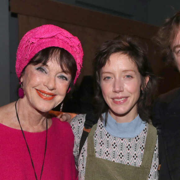 Exclusif - No Web - Anny Duperey et sa fille Sara Giraudeau - Cocktail après la générale de la pièce "Le syndrome de l'oiseau" au théâtre du Rond-Point à Paris. Le 17 janvier 2023 © Bertrand Rindoff Petroff / Bestimage