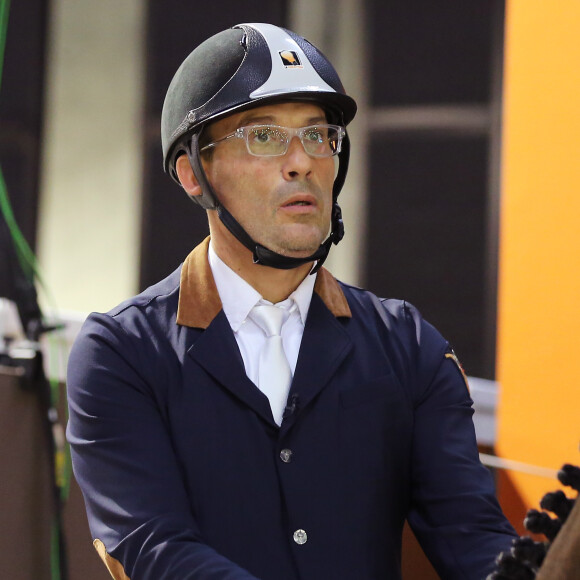 Exclusif - Julien Courbet lors du Jumping International de Bordeaux 2016 à Bordeaux, le 5 février 2016. © Quentin Salinier - Thibaud Moritz/Bestimage 