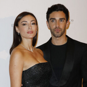 Ce dernier fait en effet des apparitions dans des vidéos pour des placements de produits.
Rachel Legrain-Trapani (Miss France 2007) et son compagnon Valentin Léonard - Photocall de la 10ème édition du "Global Gift Gala 2021" à l'hôtel Four Seasons Hotel George V à Paris le 30 octobre 2021. © Marc Ausset Lacroix/Bestimage