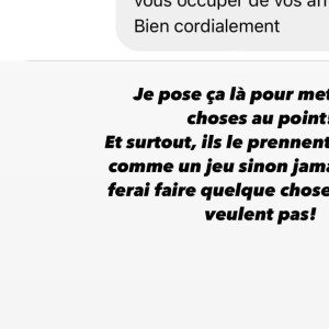 Ce qui n'a pas plus à l'un des abonnés de la jeune femme.
Rachel Legrain-Trapani répond à un internaute malveillant sur Instagram.