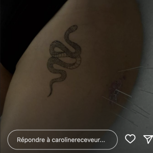 Caroline Receveur atteinte d'un cancer, se dévoile le crâne rasé sur les réseaux sociaux. Instagram