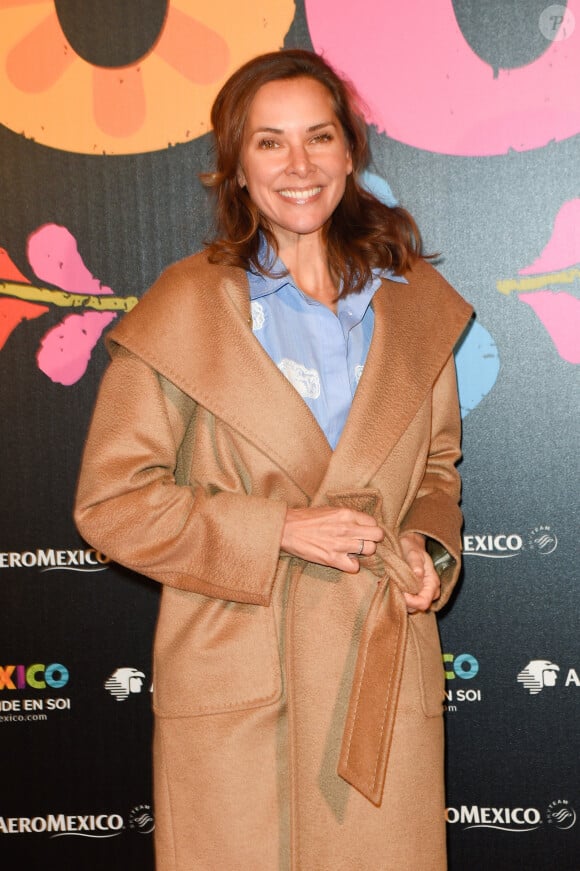 Mélissa Theuriau - Projection du nouveau film d'animation Pixar "Coco" au Grand Rex à Paris, le 14 novembre 2017. © Coadic Guirec/Bestimage