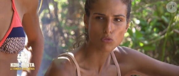 Cassandre dans "Koh-Lanta : Le combat des héros" (TF1), épisode diffusé vendredi 11 mai 2018.