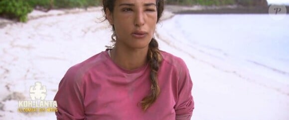 Cassandre dans "Koh-Lanta : Le combat des héros" (TF1), épisode diffusé vendredi 11 mai 2018.