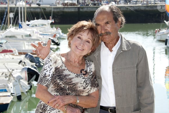 Archives - En France, à La Rochelle, l'équipe de la série Scènes de ménages, Marion Game et Gérard Hernandez, 2011 © Jean-Jacques Descamps via Bestimage