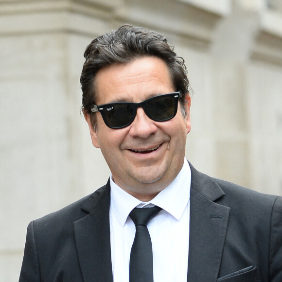 Laurent Gerra - Mariage de Claude Lelouch à la mairie du 18ème à Paris. Le 17 juin 2023