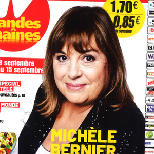 Michèle Bernier en couverture du magazine "TV Grandes Chaines".