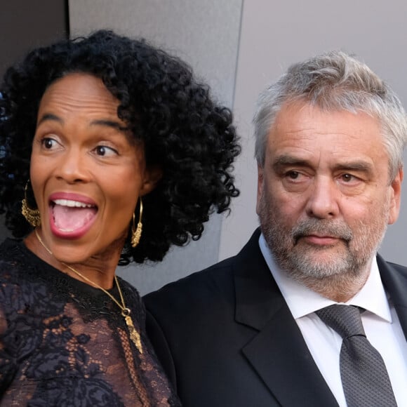 Luc Besson avec sa femme Virginie Besson-Silla à la première de 'Valerian and the City of a Thousand Planets' au théâtre Chinois à Hollywood, le 17 juillet 2017 © Chris Delmas/Bestimage 