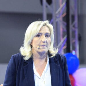 Marine Le Pen - Première fête de la Nation du RN au Havre le 1er Mai 2023. 