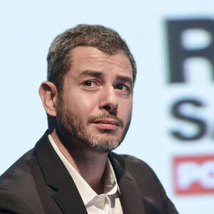 Ali Baddou - People au débat "Les combats du journalisme", organisé par Reporters sans Frontières, à l'occasion de la Journée mondiale de la Liberté de la Presse au Théâtre du Rond-Point à Paris. Le 2 mai 2016 © Stéphane Lemouton / Bestimage